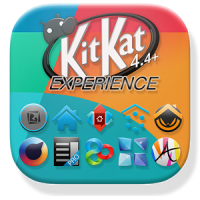 KitKat 4.4 Launcher Theme